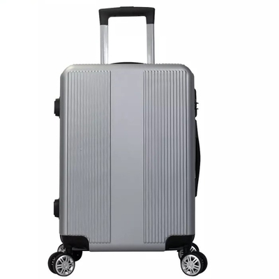 El equipaje de aluminio del viaje de la carretilla de los PP fija la maleta en las ruedas estuche rígido de la prenda impermeable de 20 pulgadas