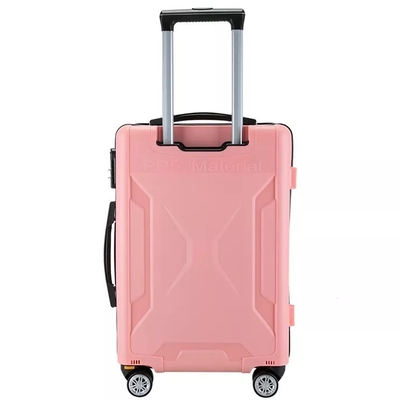 Poliéster que alinea difícilmente a Shell Luggage Set 24&quot; PC Pp Carry On de la cerradura 3 del equipaje de Tsa de la maleta de la carretilla