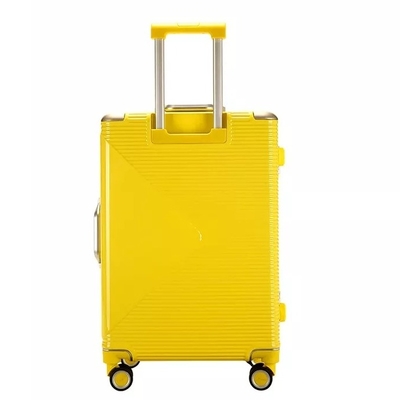 20&quot; caja dura de encargo de la PC de la manija de la maleta de la carretilla del viaje que viaja del equipaje de la escala impermeable del peso