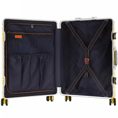 20&quot; caja dura de encargo de la PC de la manija de la maleta de la carretilla del viaje que viaja del equipaje de la escala impermeable del peso
