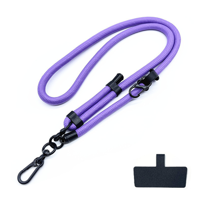 Cuerda del cordón de Lanyard Luxury Key Chain Universal PPM de la honda del teléfono del silicio del OEM