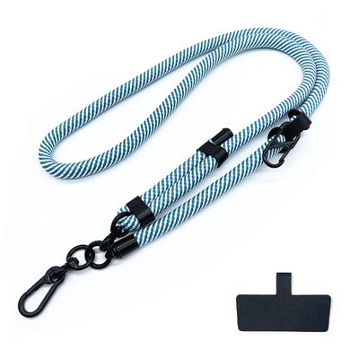 Cuerda del cordón de Lanyard Luxury Key Chain Universal PPM de la honda del teléfono del silicio del OEM