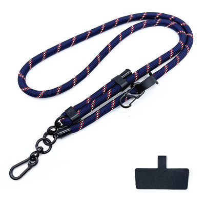 Cuerda del cordón de Lanyard Luxury Key Chain Universal PPM de la honda del teléfono del silicio del OEM