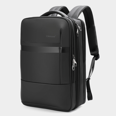 Bolso de la cartera de la oficina de la moda para el negro muy abierto del ordenador portátil RFID del viaje de negocios de los hombres