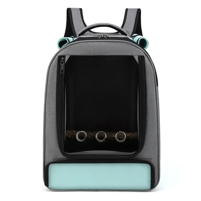 La bolsa ligera del animal doméstico del loro del pájaro enjaula a Mesh Large Foldable Travel Backpack al aire libre