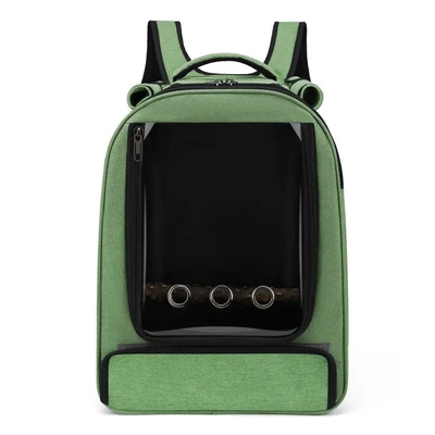 La bolsa ligera del animal doméstico del loro del pájaro enjaula a Mesh Large Foldable Travel Backpack al aire libre