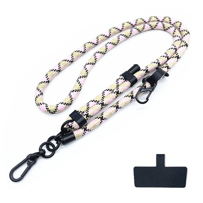 Cruz de nylon de la tela - correa I14 móvil favorable Max Smartphone Lanyard Hiking del teléfono del cuerpo